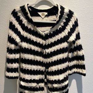 Beautiful black and white jacket